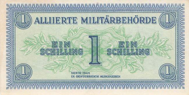 1 Schilling p103b Alliierte Militärbehörde